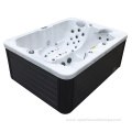 Home free standing small outdoor hot tub